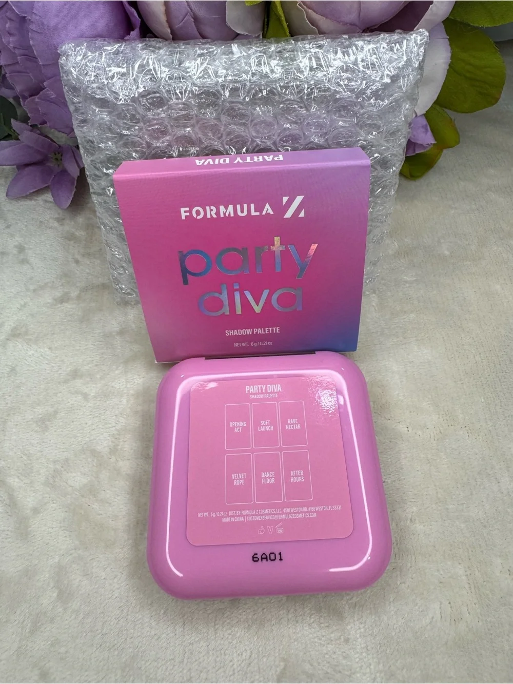 NEW Formula Z 6-Color Eyeshadow Palette